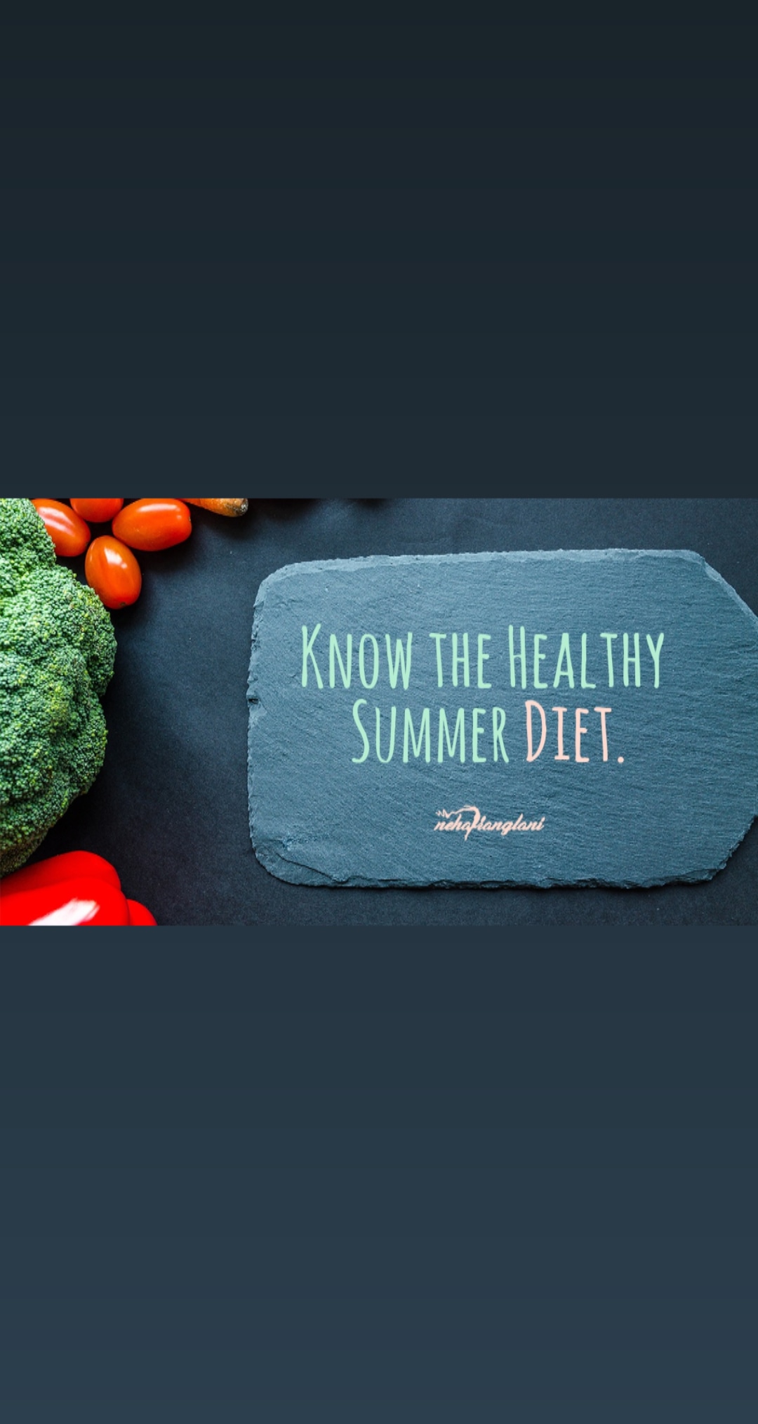THE HEALTHY SUMMER DIET