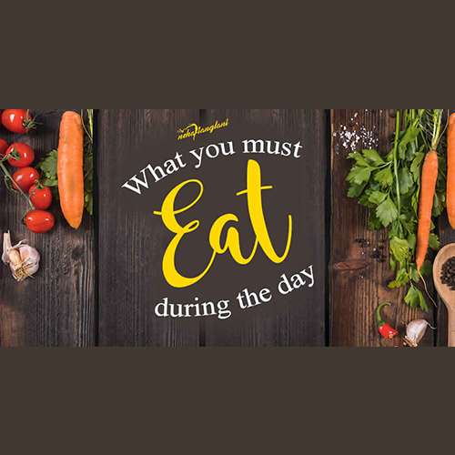 EAT RIGHT THROUGH THE DAY!!