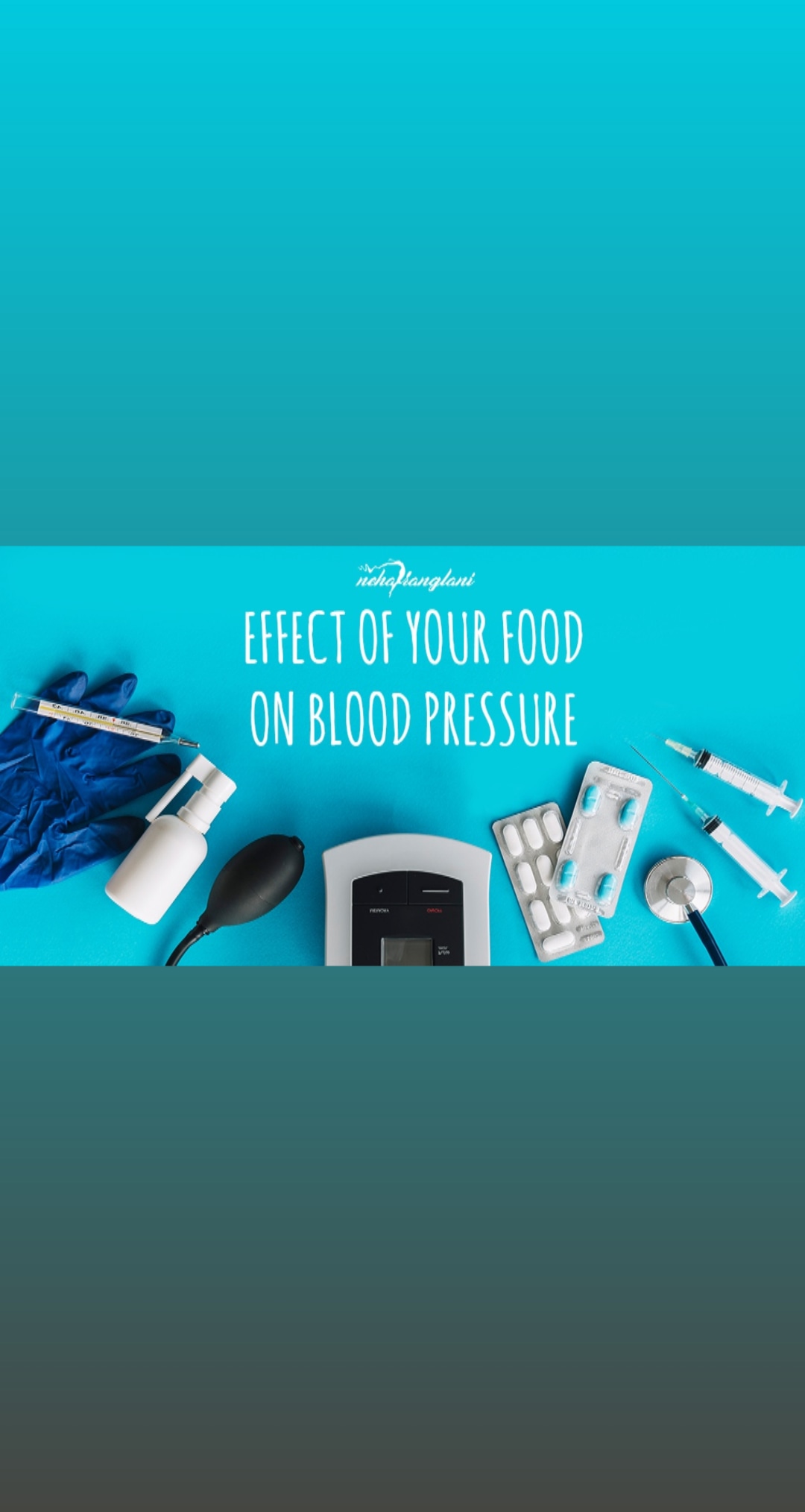 EFFECT OF YOUR FOOD ON BLOOD PRESSURE