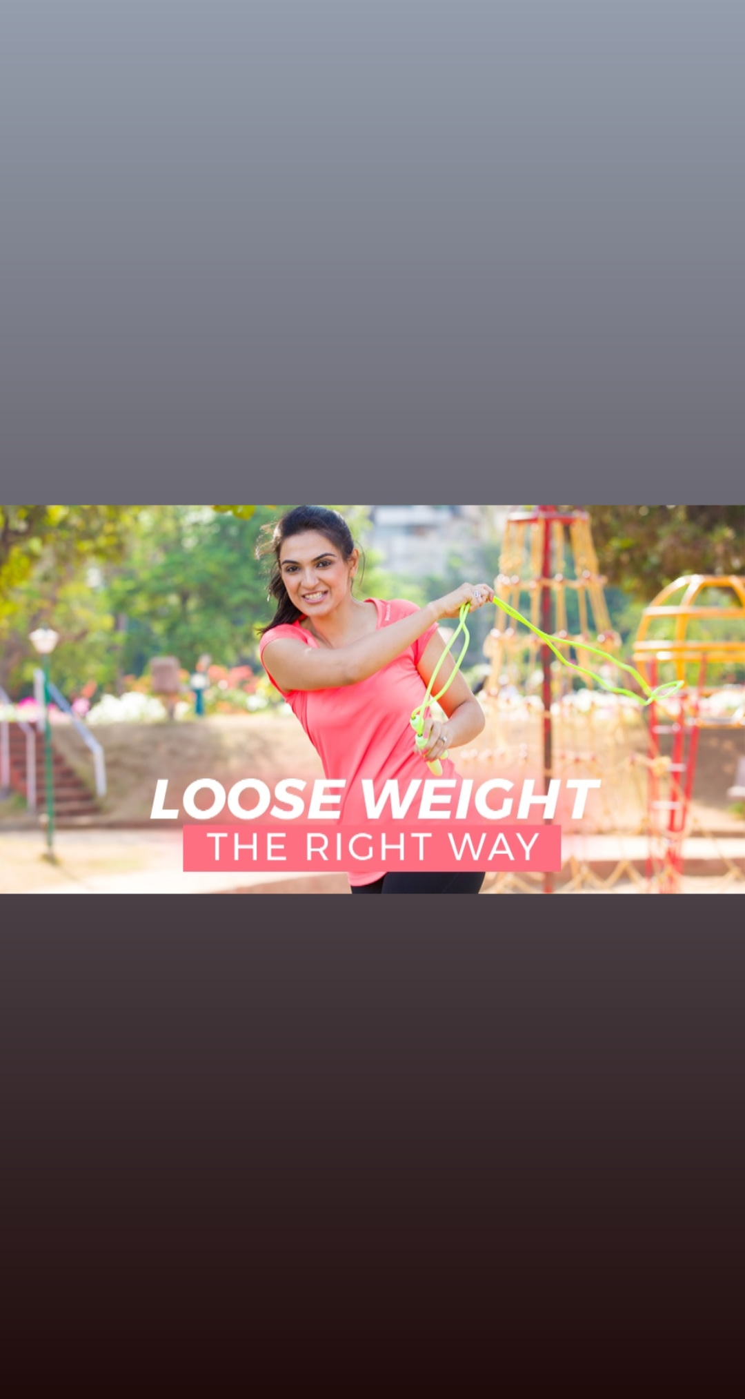 LOSE WEIGHT THE RIGHT WAY!!