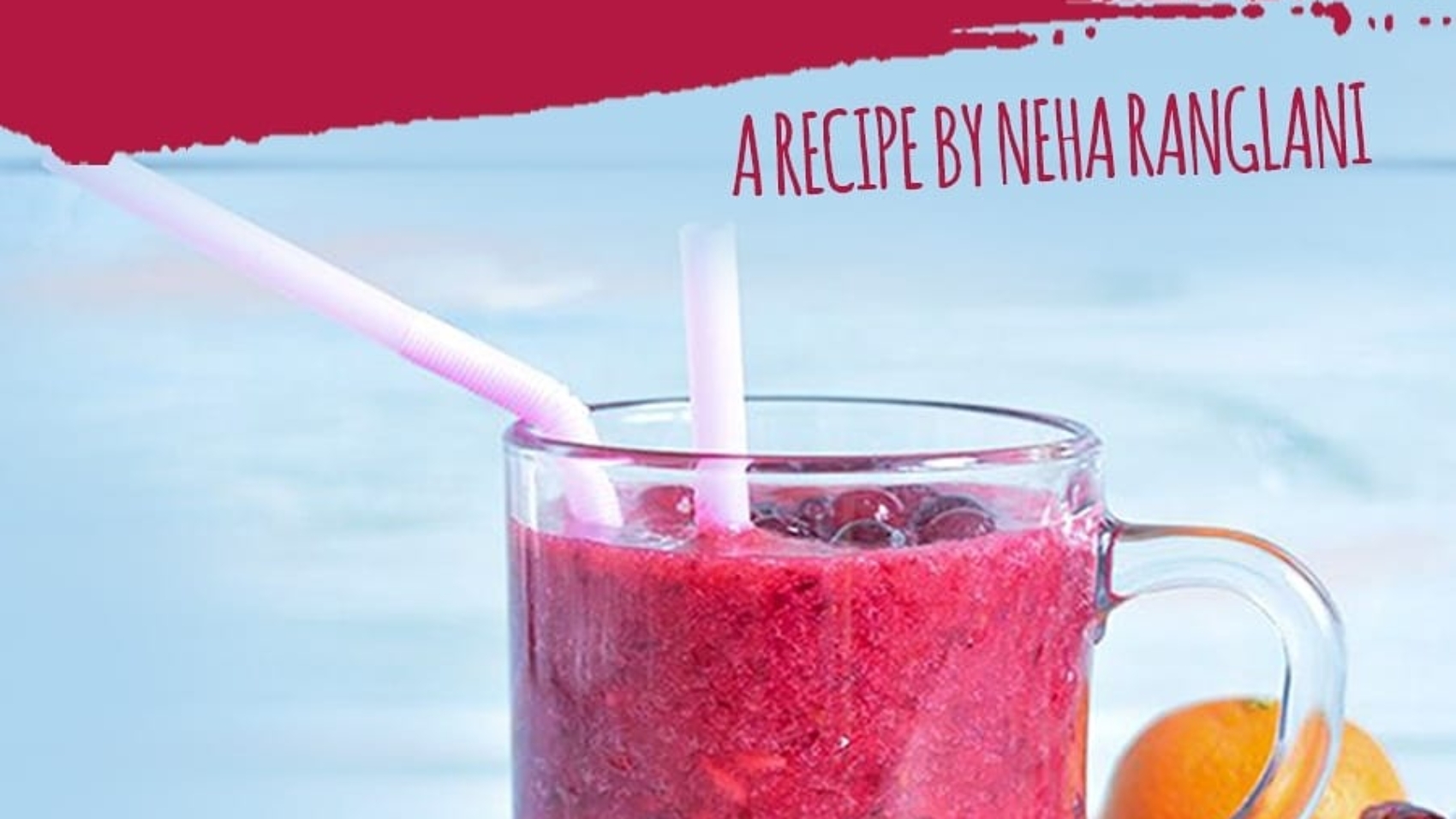 POMEGRANATE CHERRY DETOX SMOOTHIE
