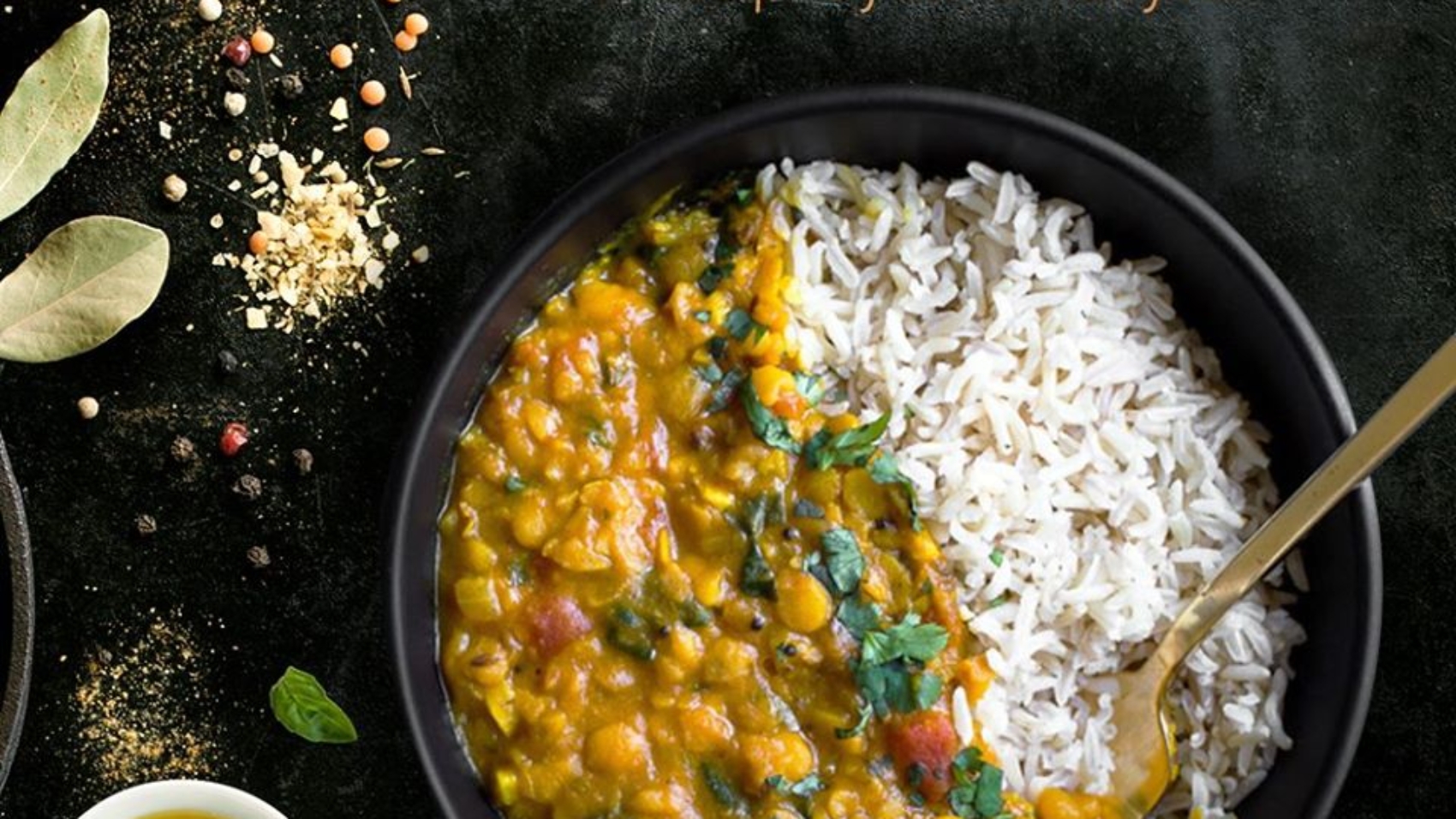 SPINACH DAL BOWL