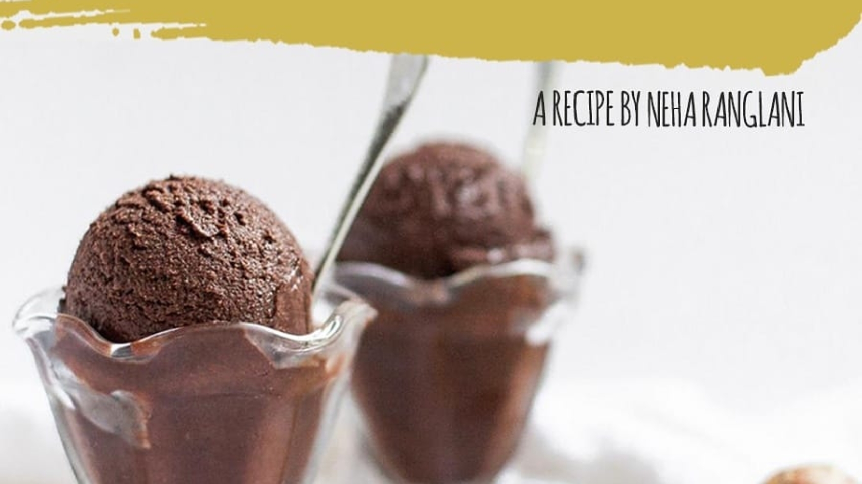 VEGAN CHOCOLATE AVOCADO ICE CREAM