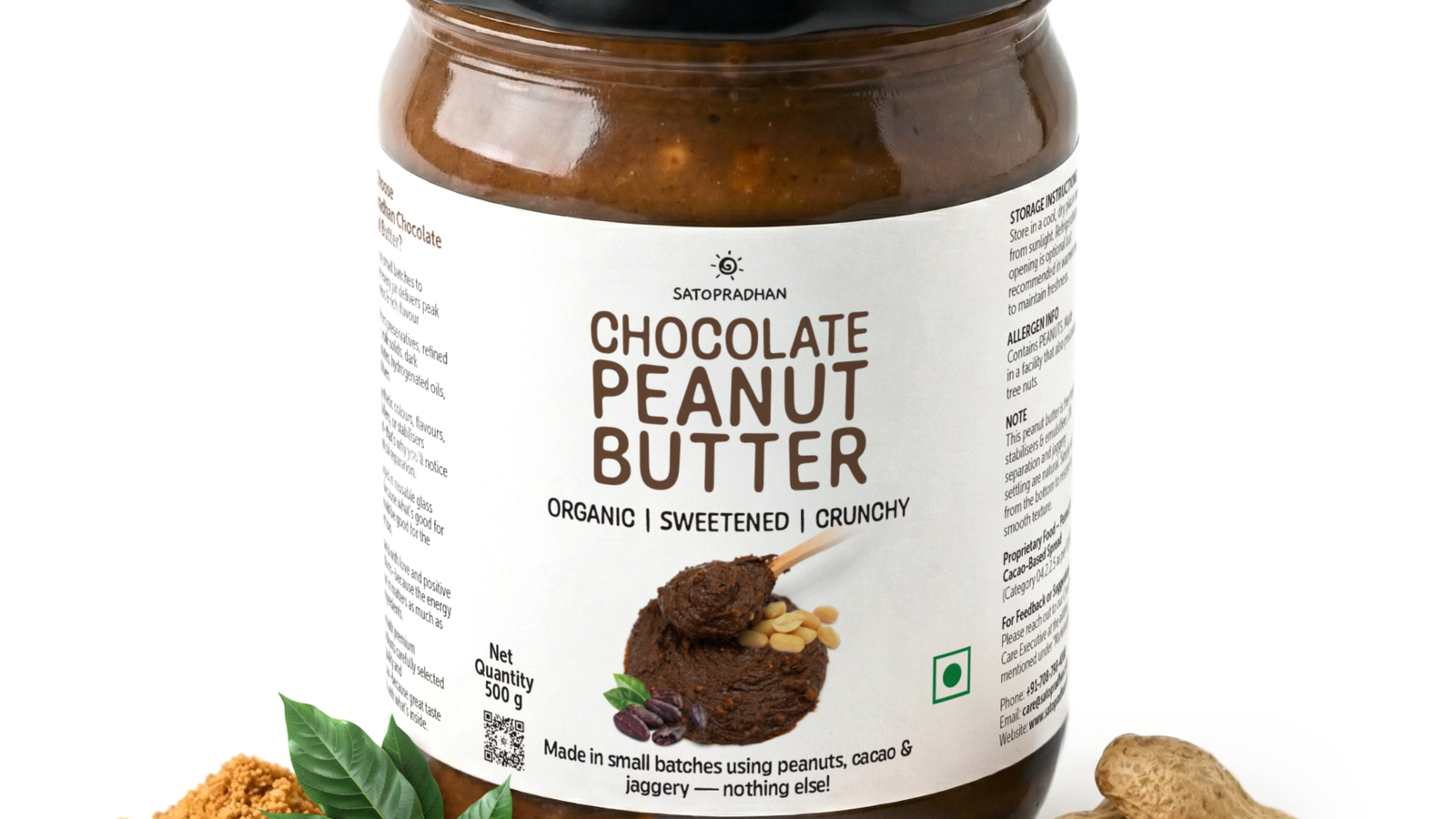 Dark chocolate peanut butter