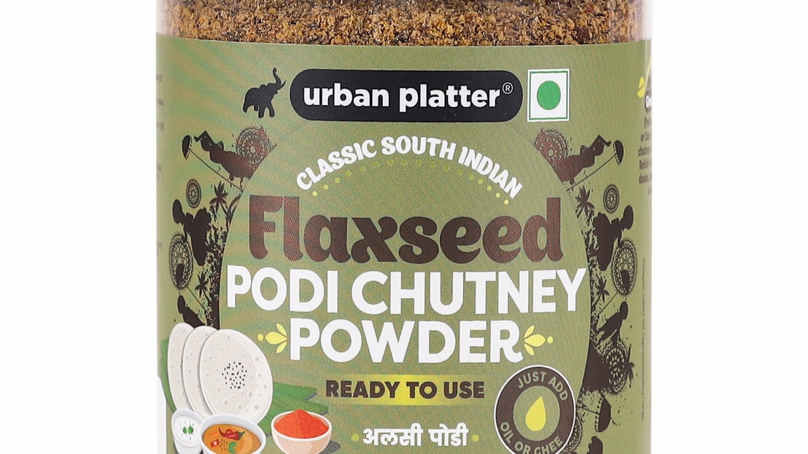 Flaxessed podi chutney