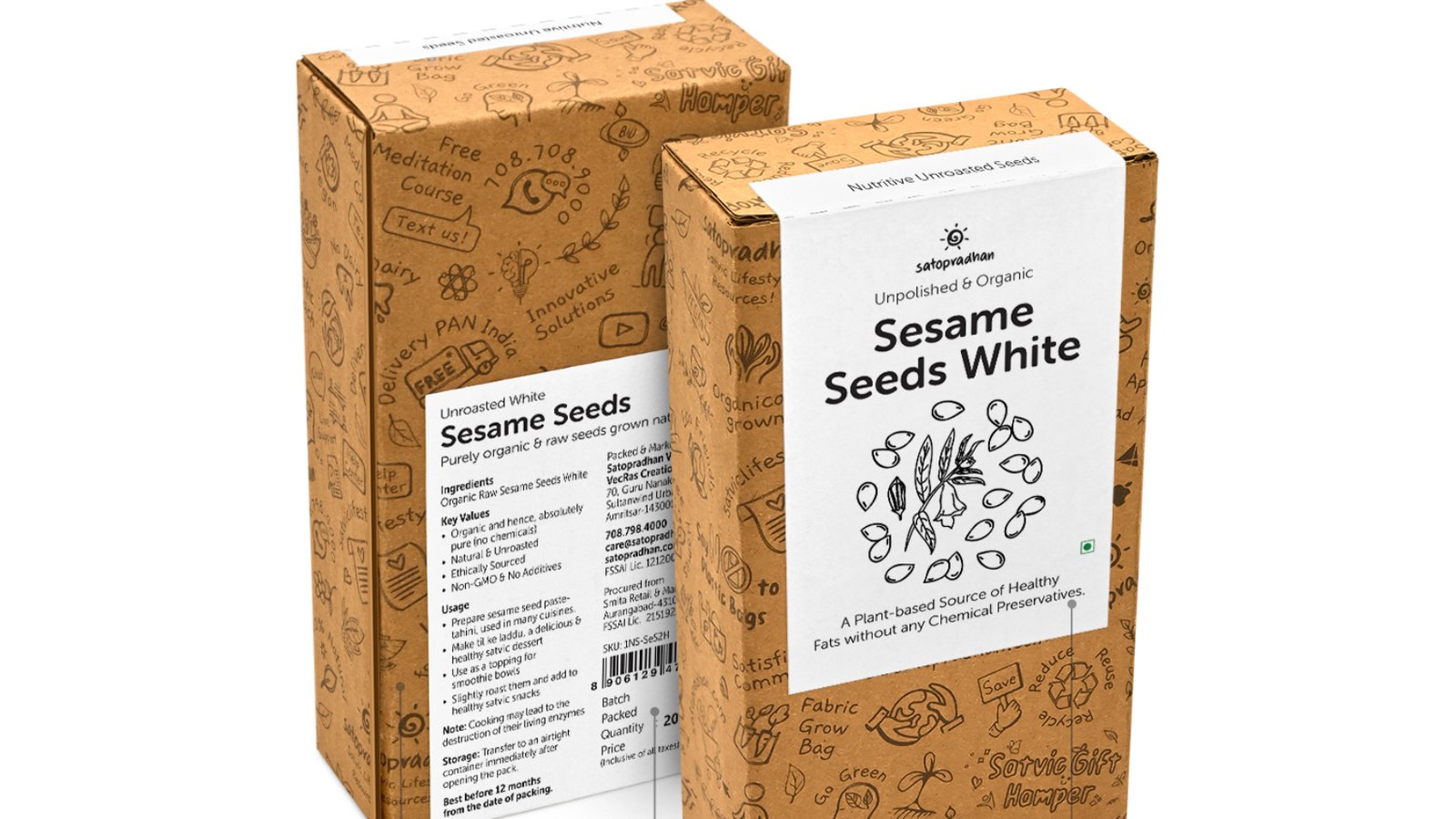 Sesame Seeds White Pack