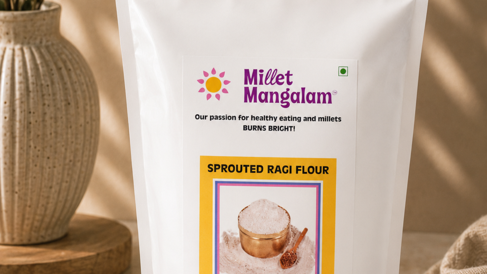 Sprouted Ragi Flour