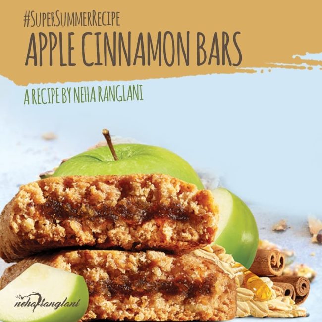 APPLE CINNAMON BARS