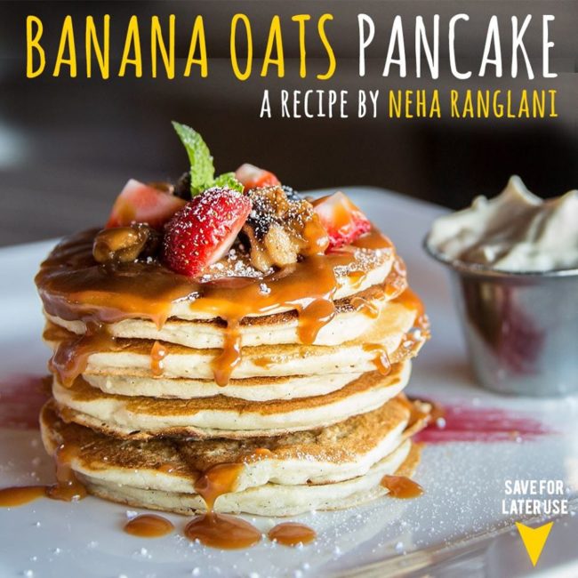 BANANA OATS PANCAKE
