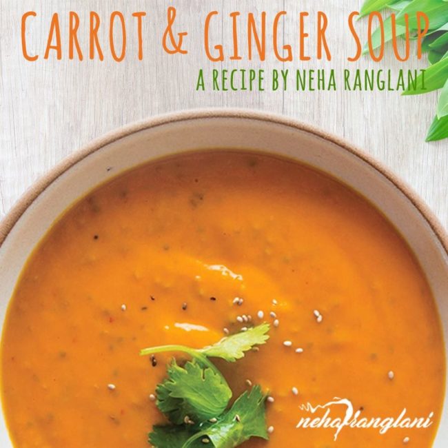 CARROT & GINGER SOUP