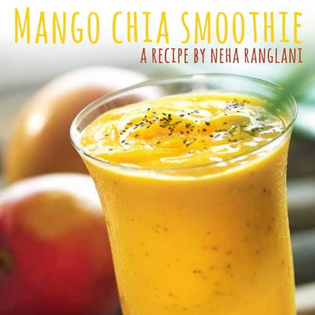 MANGO CHIA SMOOTHIE