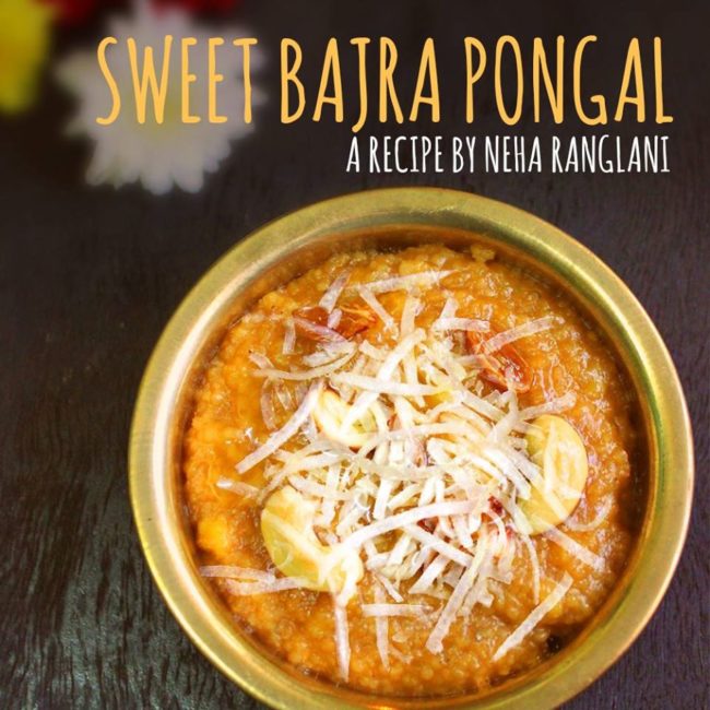 SWEET BAJRA PONGAL