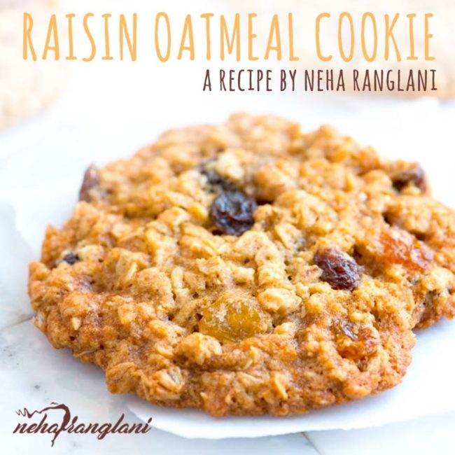 raisin oatmeal coockie