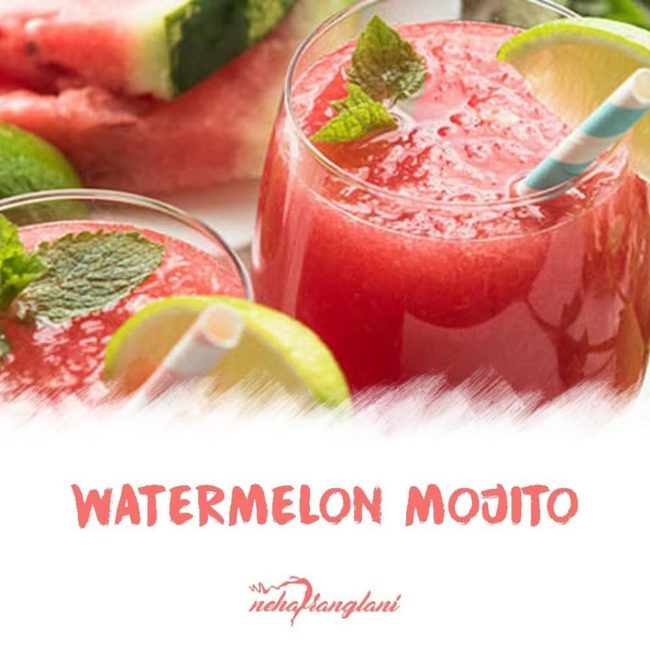 watermelon mojito